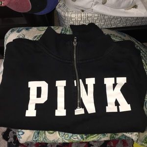 VS Pink quarter zip